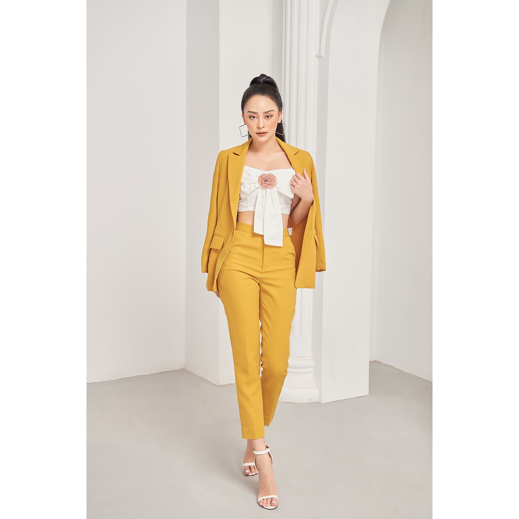 Quần âu suông cơ bản 3 màu 20Again QAA0626 | BigBuy360 - bigbuy360.vn