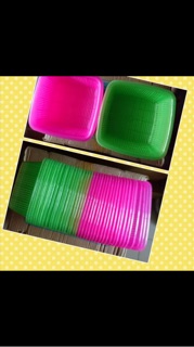 Set 10 rổ vuông mini