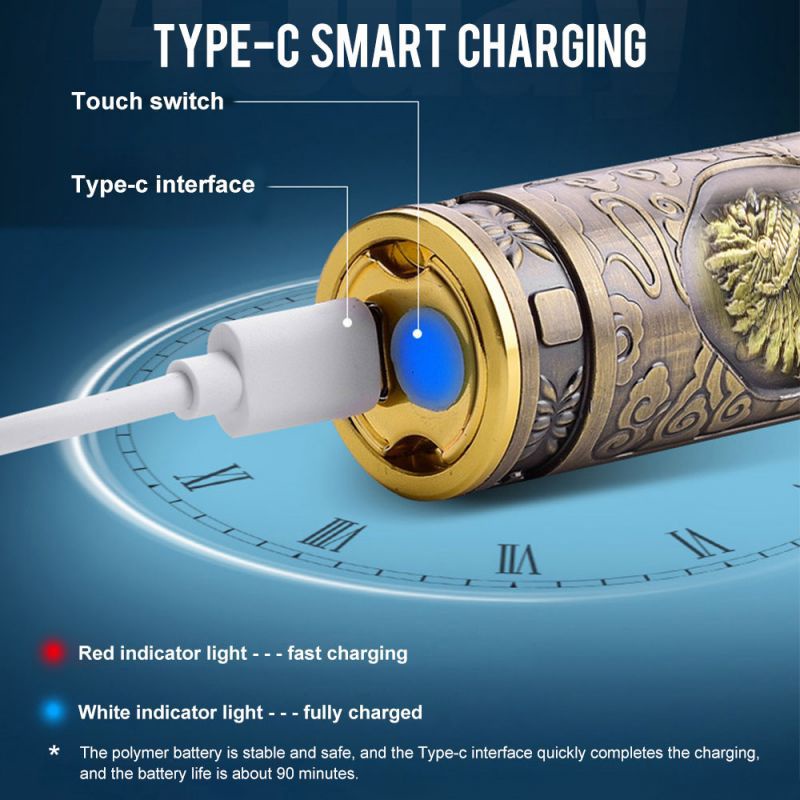 Máy Cạo Râu Mini Toàn Thân Sạc USB Tiện Dụng Mang Theo Du Lịch Cho Nam
