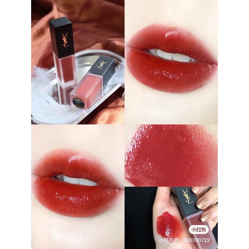 Son kem Y S L 𝗧𝗮𝘁𝗼𝘂𝗮𝗴𝗲 𝗖𝗼𝘂𝘁𝘂𝗿𝗲 𝗩𝗲𝗹𝘃𝗲𝘁 𝗖𝗿𝗲𝗮𝗺 + Vinyl Cream | BigBuy360 - bigbuy360.vn