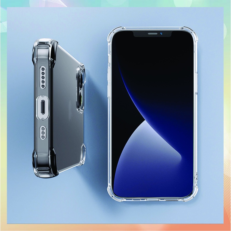 Ốp lưng trong chống sóc 4 góc cho máy iph  6, 6s, 7, 8, 6 plus, 6splus, 7 plus, 8 plus, x, xs, xsmax, se 2020.