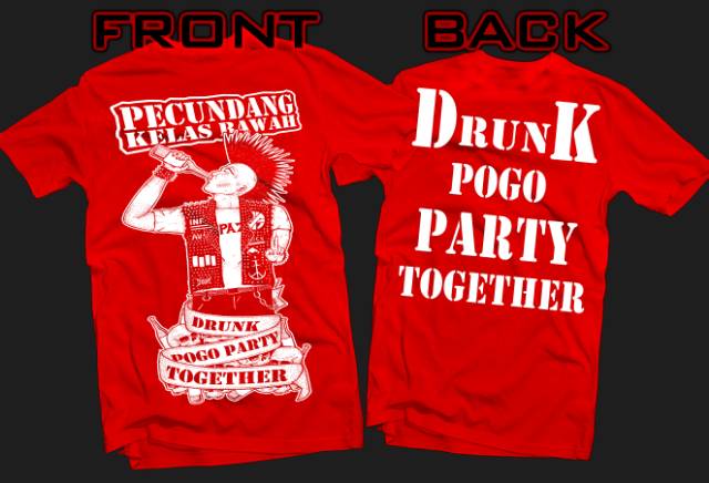 Áo Thun Tay Ngắn In Chữ Understanding Drunkpogo Partyy