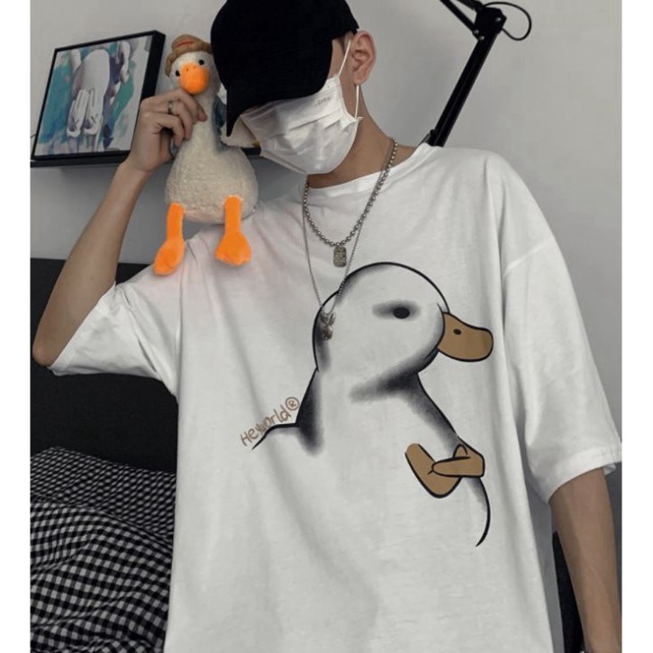 Áo thun tay lỡ Unisex, áo phông form rộng M459 KIWI SHOP union SHOP
