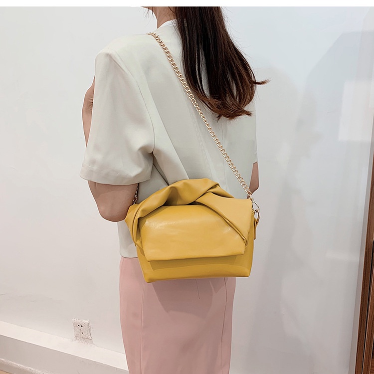 Túi Đeo Vai/Xách Tay Dây Xích Đính Nơ Dễ Phối Đồ Cho Nữ