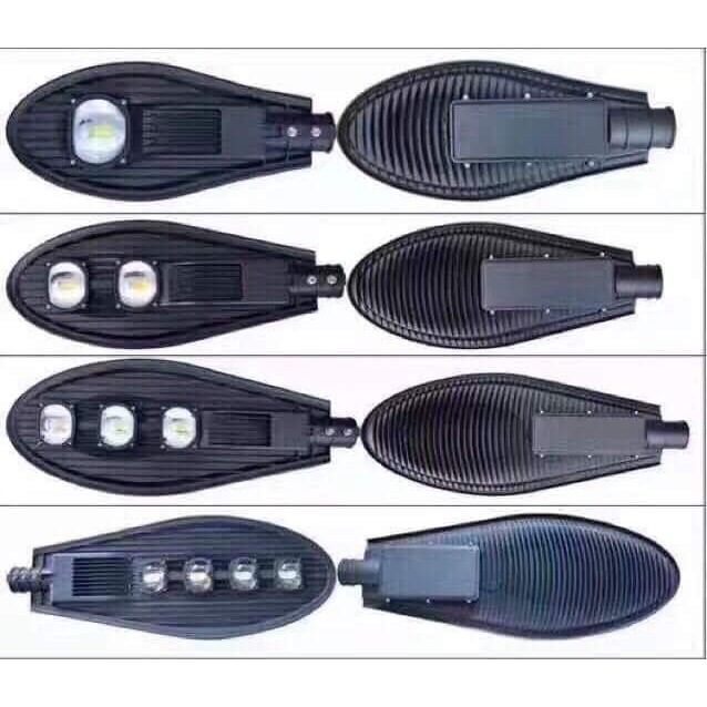 Đèn đường led 100W 2 mắt led, công xuất đủ 100W