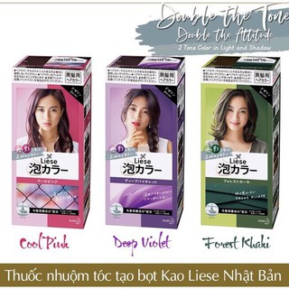 Thuốc nhuộm tóc tạo bọt Kao Liese Prettia Nhật Bản