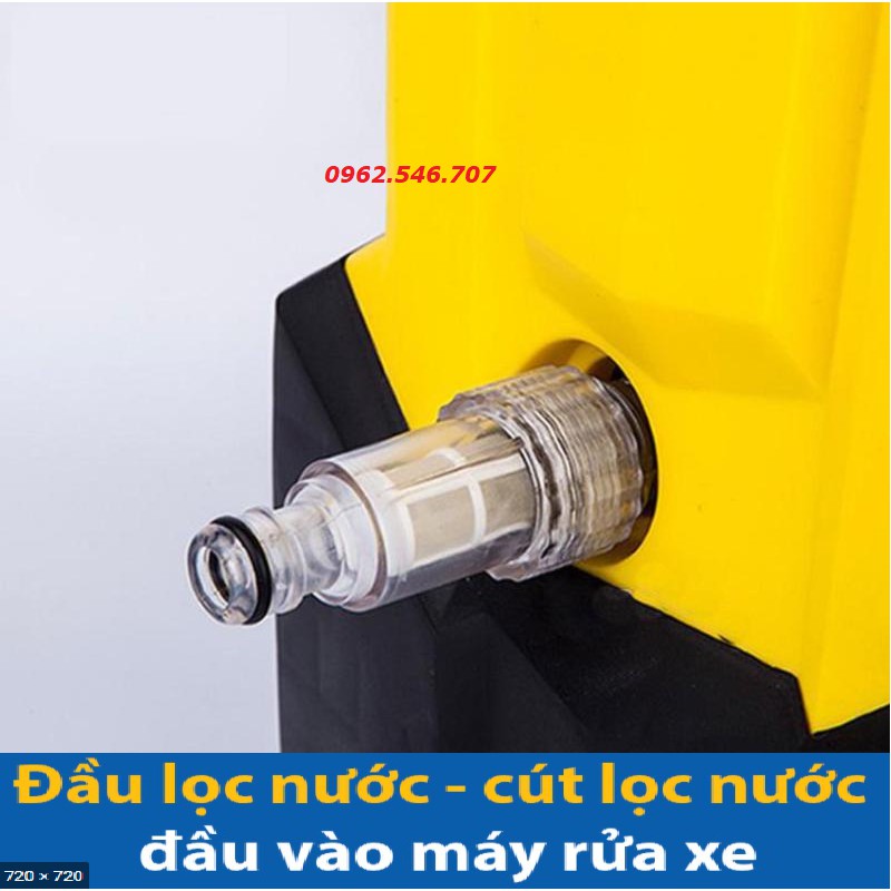 Đầu lọc nước - Cút lọc nước đầu vào máy rửa xe áp lực cao