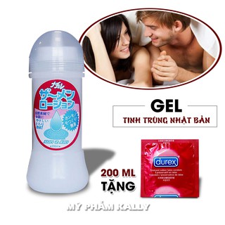 [Chính hãng] Gel Bôi Trơn Tinh Trùng Nhật Bản chai 200ml - Dòng Gel siêu trơn cao cấp dùng bôi trơn khi yêu.