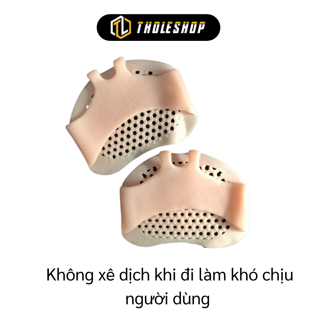 Đệm Mũi Chân - Combo 2 Miếng Lót Giày Silicon Đệm Êm Bàn Chân Trước, Thoáng Khí 8937