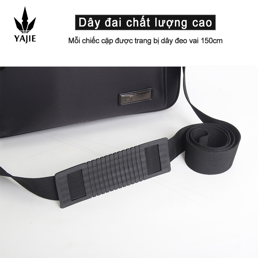 Túi đeo chéo vai nam túi vải nam công sở phiên bản Hàn Quốc của túi xách nam công sở không thấm nước vải Oxford xiên vai ngang phần ngang 14 inch Túi đựng máy tính bảng cầm tay thu ngân