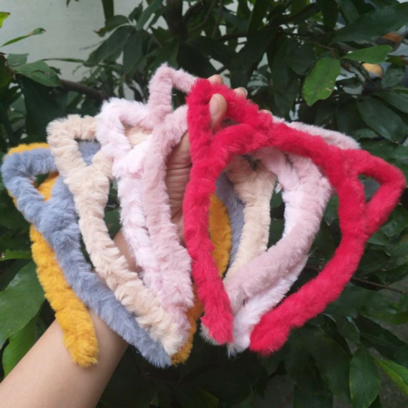 Bờm cài tóc tai mèo xinh xắn (Ảnh thật)