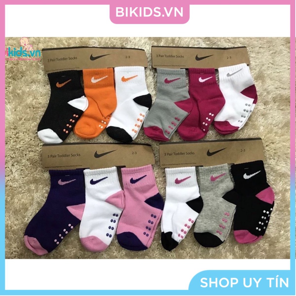 Tất Nike trẻ em set 3đôi