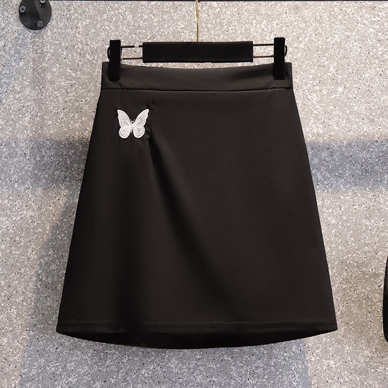 🌸Hàng Order🌸 Sét Bigsize Áo Thêu Bướm Bo Chun Tay Bồng Kết Hợp Chân Váy Chữ A Trẻ Trung Tiểu Thư🌸Hàng Quảng Châu | BigBuy360 - bigbuy360.vn