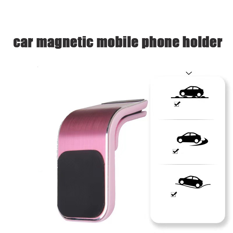 Giá Đỡ Điện Thoại / Thiết Bị Định Vị GPS Xoay 360 Độ Có Nam Châm Hít Gắn Lỗ Thông Gió Xe Hơi Cho Iphone 13 12 Xiaomi Samsung