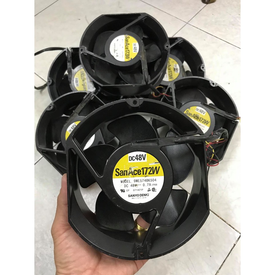 Quạt SanAce 48v 0.7a IP68 chống ẩm, chống ẩm