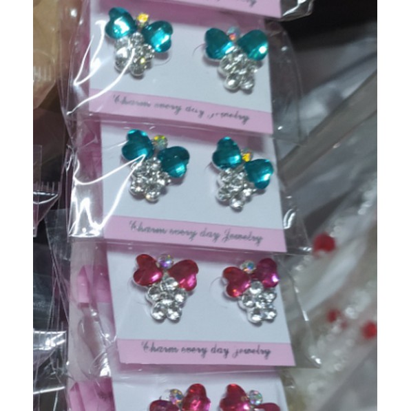 Set 3 đôi hoa bông tai phong cách hàn quốc - Siêu rẻ