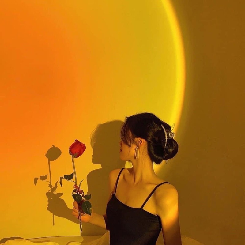 Đèn sunset Hoàng Hôn LART SL002 hot tiktok , đèn led trang trí chụp ảnh