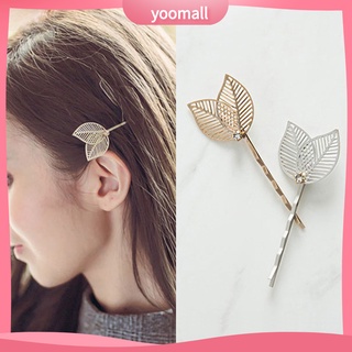 Kẹp tóc hình chiếc lá thanh lịch cho nữ