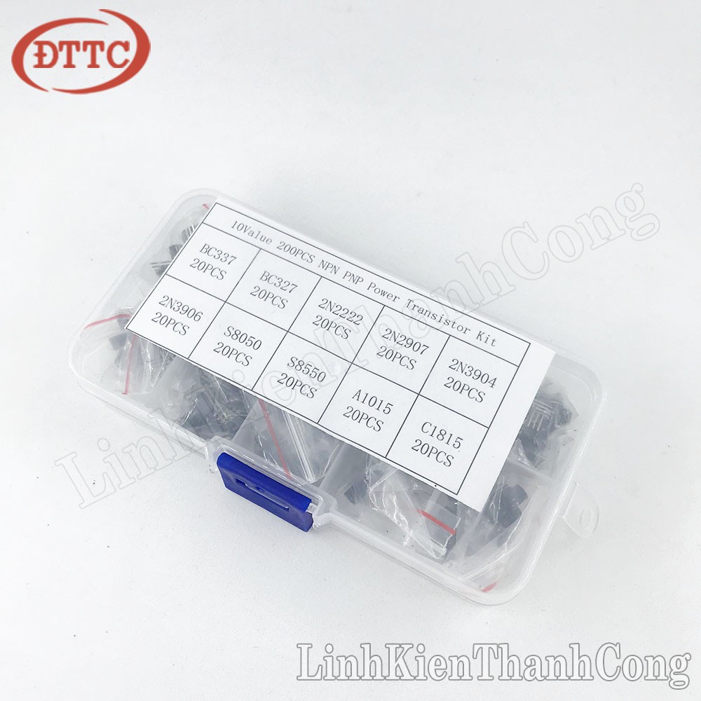 Combo 10 Loại Transitor TO-92 (200 Cái)