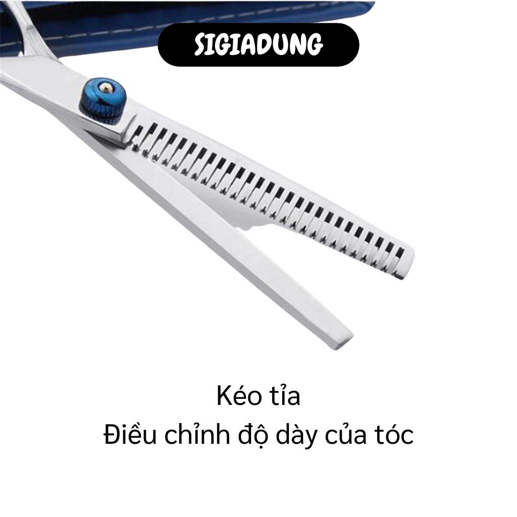 [SGD] Bộ Kéo Cắt Tóc - Bộ Phụ Kiện 8 Món Cắt Tóc Chuyên Nghiệp Tại Nhà, Chống Gỉ 8283