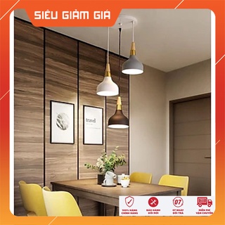 Bộ đèn thả trần trang trí RAKAN cao cấp tặng kèm bóng LED chuyên dụng