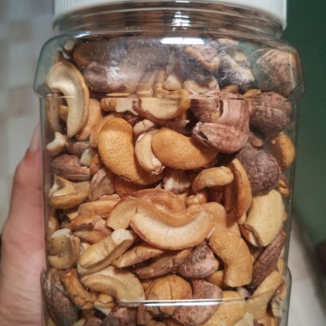 Hạt điều bể đôi, rang muối