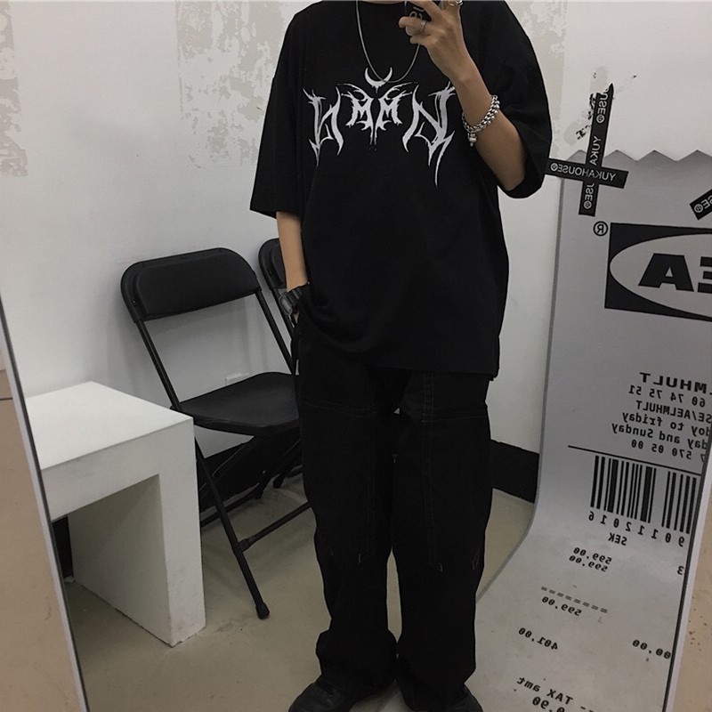 Áo thun nam nữ unisex tay lỡ CHỮ KIỂU basic tee phông form rộng oversize nhiều màu cotton dáng xuông – SamMy96 Shop