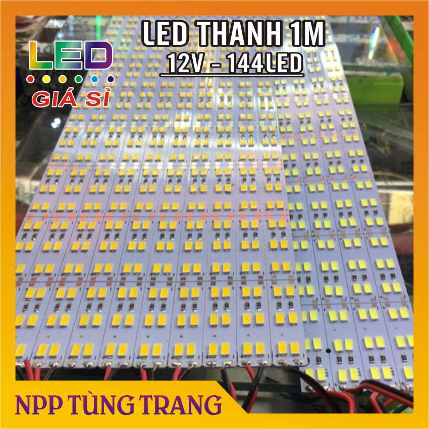 Led thanh 1m 12v 144 mắt 5730 chiếu sáng, trang trí nội thất | BigBuy360 - bigbuy360.vn