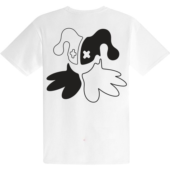 Áo thun tay lỡ local brand Clownz Big Logo phông cổ tròn form rộng cotton unisex nam nữ