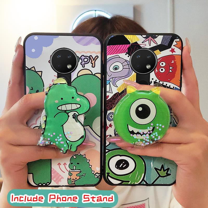 Anti-knock New Arrival Phone Case For Nokia 6.2/7.2 phone stand holder Cover drift sand Fashion Design
