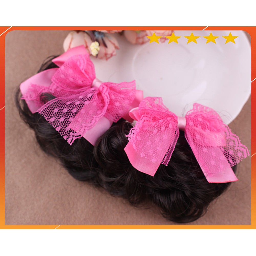 Kẹp Tóc Giả 2 Bên Cho Bé Gái Phong Cách Hàn Quốc [ GIÁ 1 CẶP CẢ 2 BÊN ]