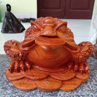 Cụ cóc gỗ hương kt 30/17/23