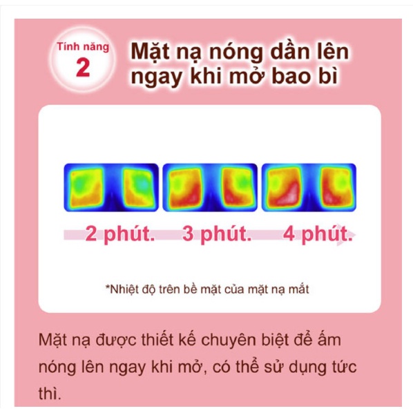 Combo 5 Miếng Mặt Nạ Xông Hơi Mắt Giúp Thư Giãn, Giảm Căng Thẳng Mệt Mỏi