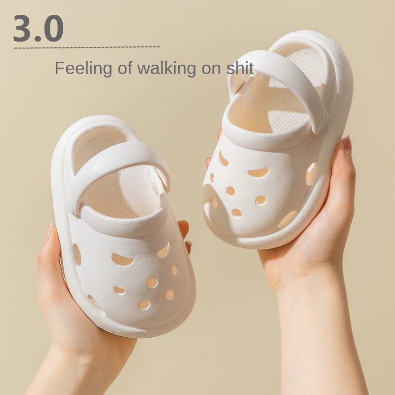 Giày xăng đan chống trượt màu sắc đơn giản xinh xắn dành cho bé Pine221