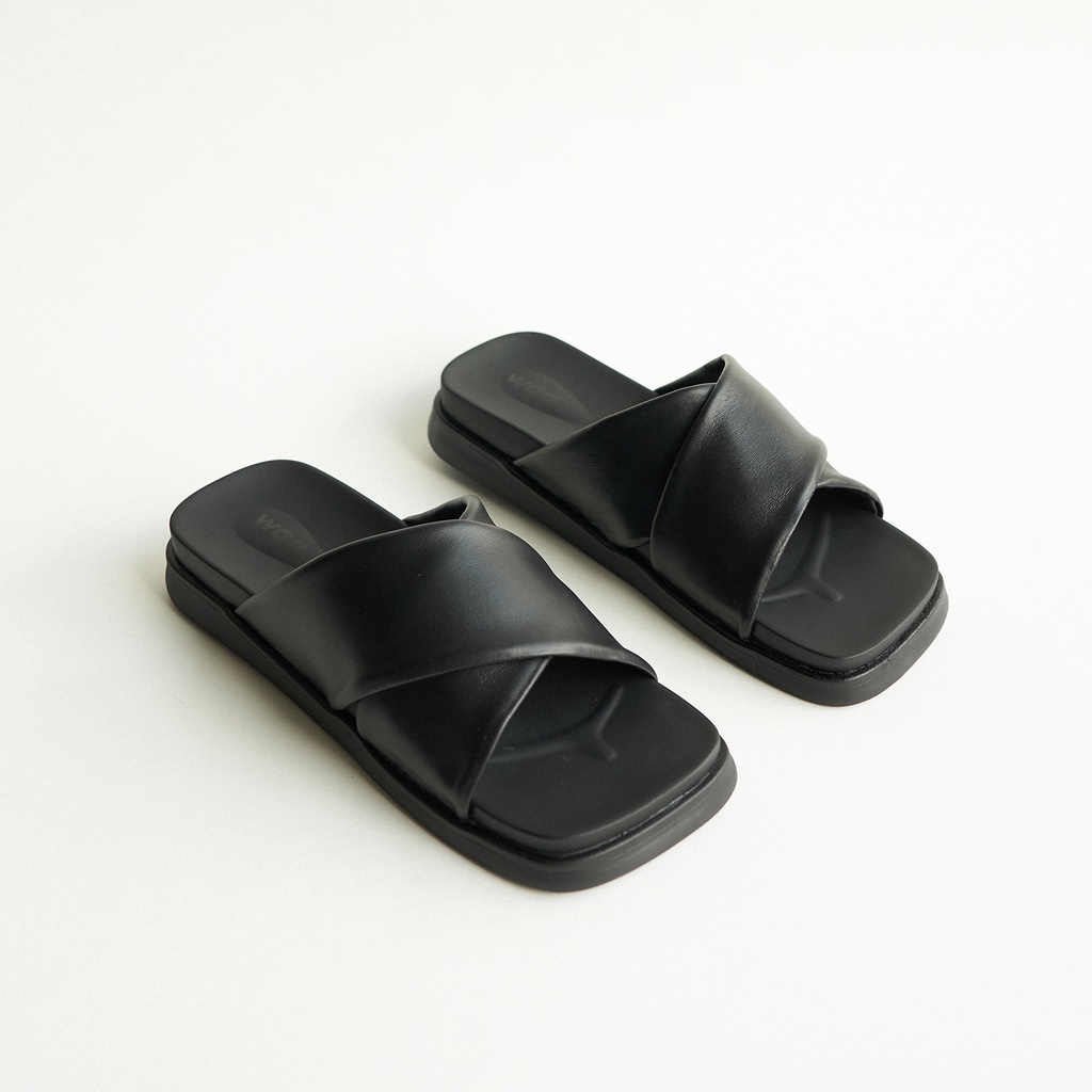 TRÉO SANDALS Waa. - Dép Da Quai Chéo