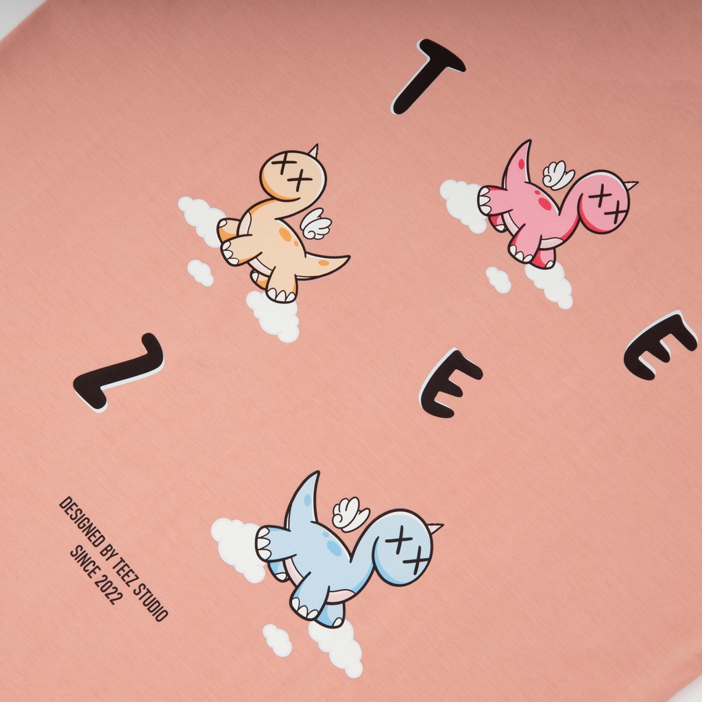 Áo Thun Unisex Nam Nữ TEEZ - TZ1029 Form Rộng Tay Lỡ Freesize