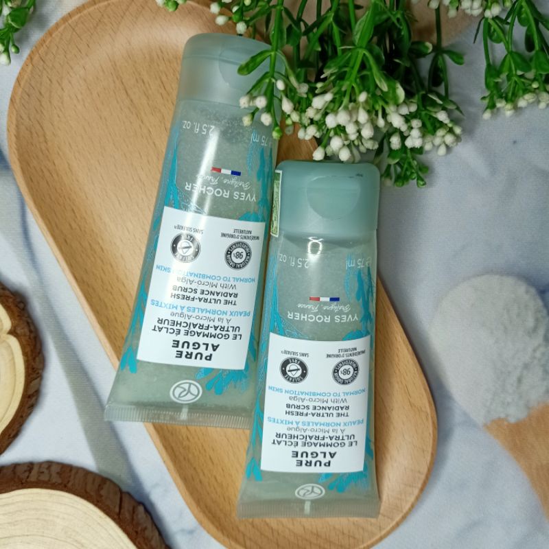 Mẫu mới Tẩy tế bào chết Hydra Vegetal Yves Rocher 75ml