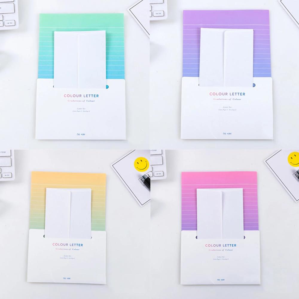 Giấy Viết Chữ / Cầu Vồng Màu Gradient Dành Cho Học Sinh