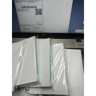 [loại một] giấy in phiếu gửi hàng TMDT A6 có keo loại decal giấy Cỡ A6