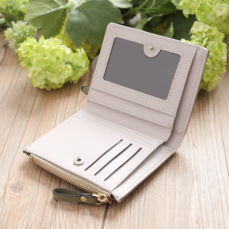 Ví ngắn Hàn Quốc đuôi sóc đáng yêu X95 | BigBuy360 - bigbuy360.vn