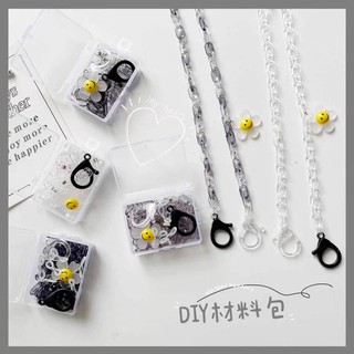 Dây đeo kính bằng nhựa acrylic họa tiết hoạt hình sáng tạo mới DIY