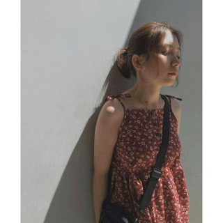 Đầm 2 Dây Hoa Nhí Vintage siêu xinh