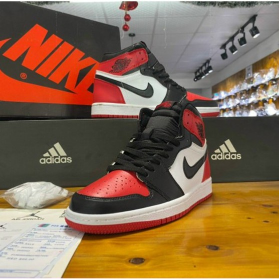 Giày jodan 1 Đỏ Đen Nam Nữ,Rẻ,Đẹp,Thanh Lịch,Nhẹ Nhàng | BigBuy360 - bigbuy360.vn
