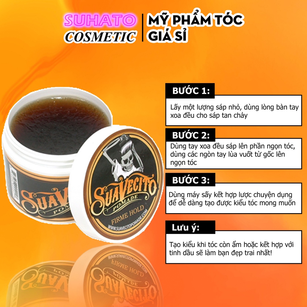 Sáp vuốt tóc Suavecito Firme Hold MN22