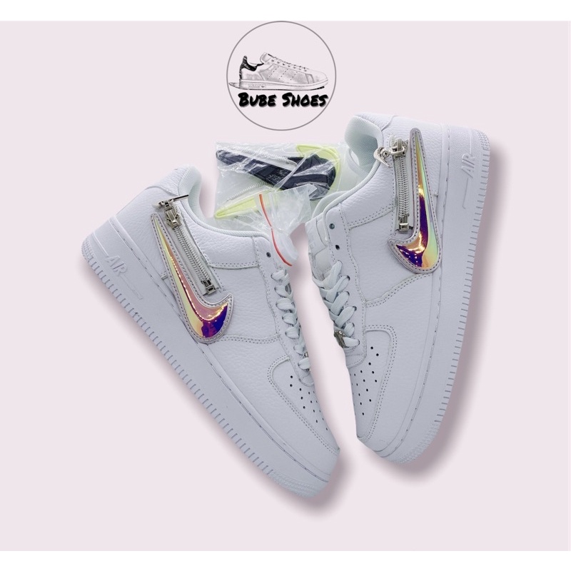 (Giày AUTH) Giày Nike Air Force 1 Chinese và Zipper Swoosh chính hãng