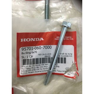 Ốc 6ly đầu 10 Honds Chính Hãng Honda