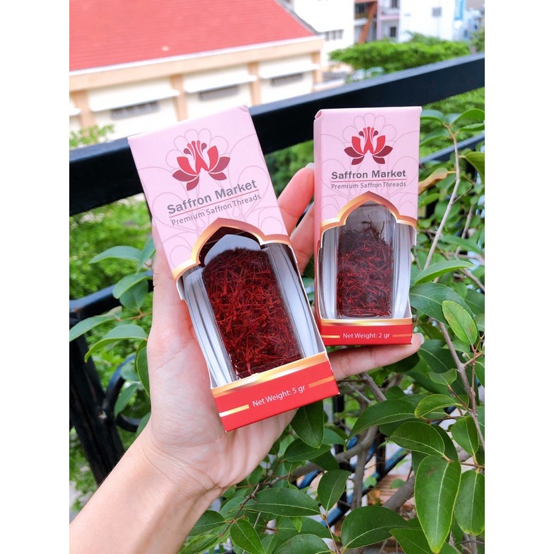 Nhuỵ hoa nghệ tây Saffron Market 2gr - Giảm trầm cảm nhẹ đến trung bình và chứng mất ngủ