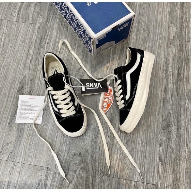 GIÀY 𝐕𝐀𝐍𝐒 VAULT OLD SKOOL MÀU ĐEN ⚡Full box bill⚡ Giày thể thao nam nữ 2021 | BigBuy360 - bigbuy360.vn