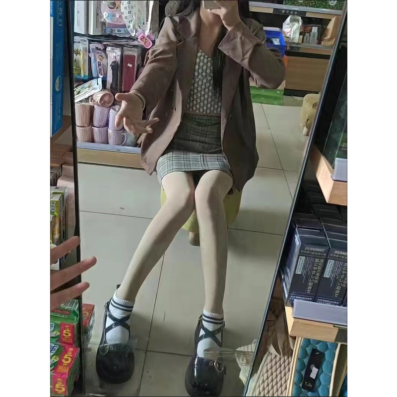 ⚡Set áo khoác vest tay dài dáng rộng và chân váy phong cách thời trang Hàn Quốc cho nữ