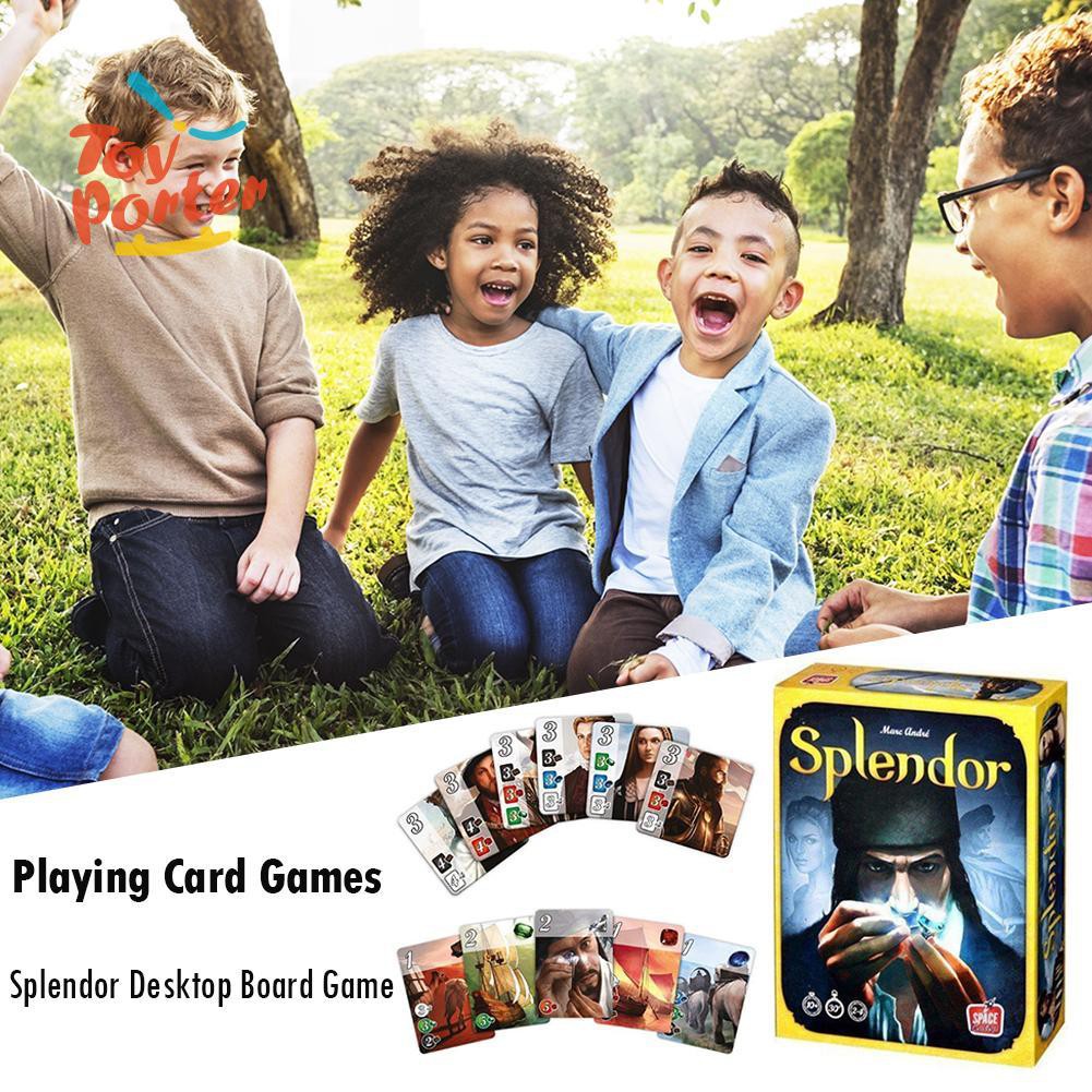 BA Splendor Desktop Board Game English Multiplayer Party Playing Card Games